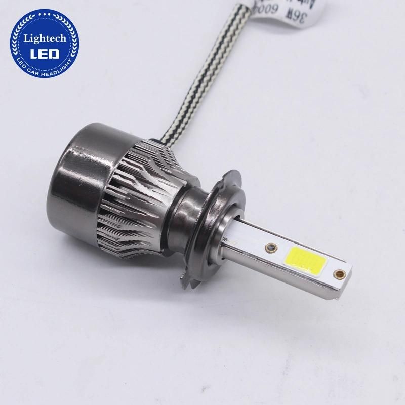 Lightech K3 36W COB H7 H4 Moto LED Headlight for Car and Motorcycle