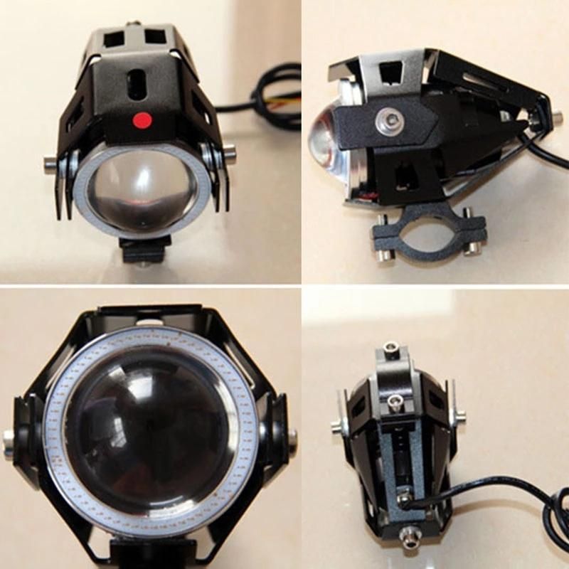 Super Bright U7 LED Headlights 125W 10000lm 6000K/6500K CREE Chip 9-32V Driving Lights Motorcycle Headlights Auto Lights