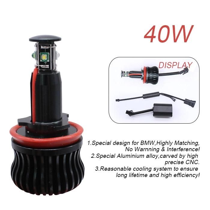 Lightech 6000K Angel Light for B MW Auto Headlight