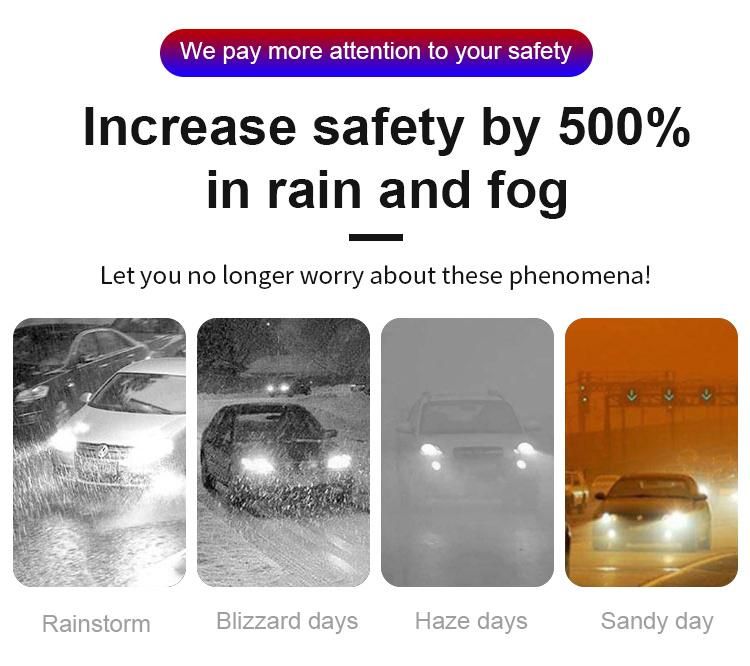 Newest Model LED Car Headlight 360 Degree Rotaction 100W 12000lm 9-32V Csp Chip 3000K/6000K H4 H11 H7 9007 LED Light Bulb Auto Headlight
