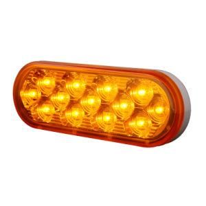 Oval Stop/Turn/Tail Lights Work Oval LED Truck Light