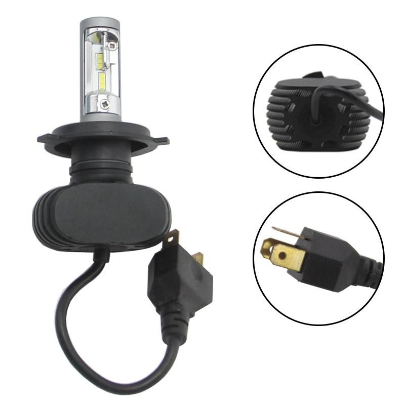 S1 Fanless High Quality Car Accessories LED Headlight for Cars