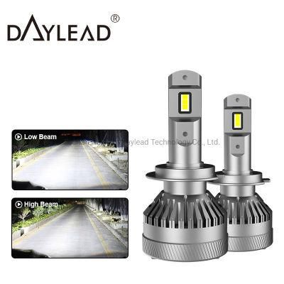 12V 52W 9000lm All in One Auto Lamps Car LED Light Bulb H4 LED Headlight