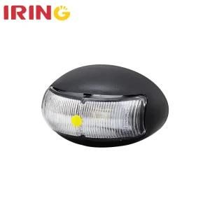 10-30V Amber LED Side Marker Turn Light Signal Lamp for Truck Trailer with Adr