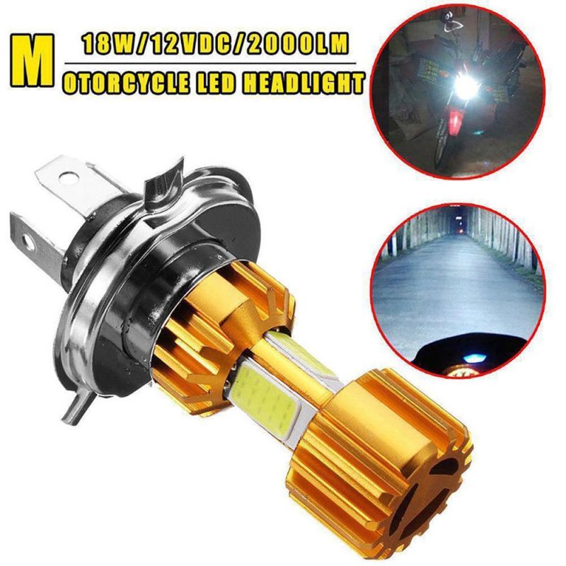 Motorcycle LED Headlight H6 Single Claw Three Front Headlight High Power Headlight