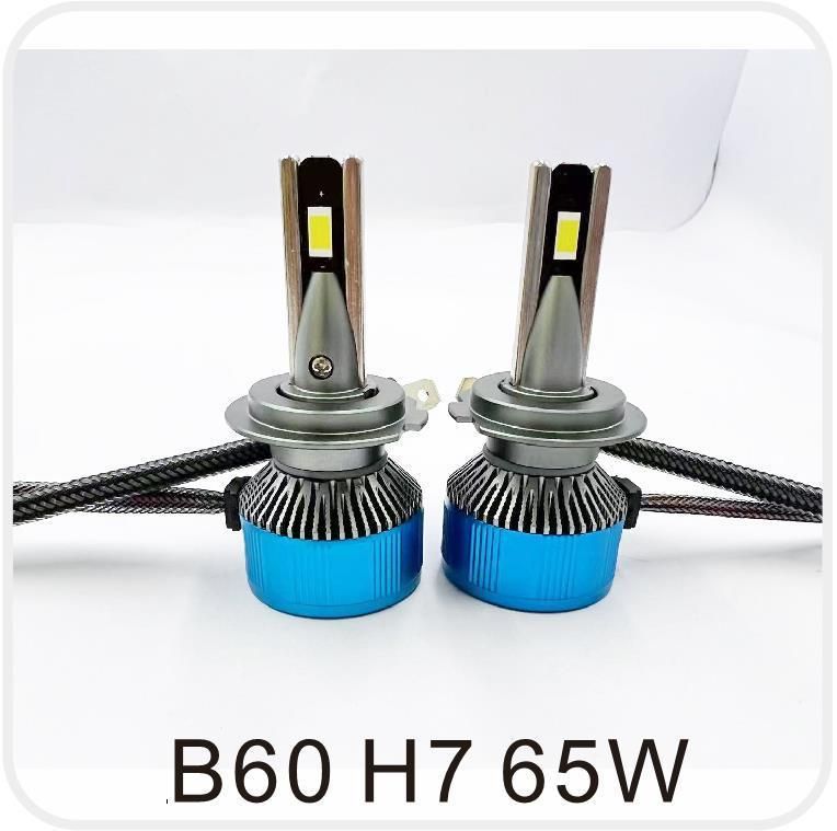 2022 New Triple Release System 130W 12000lm Car LED Headlight H4 Ai EMC Canbus LED Headlights for Jeep BMW Mercedes Benz B60 H7