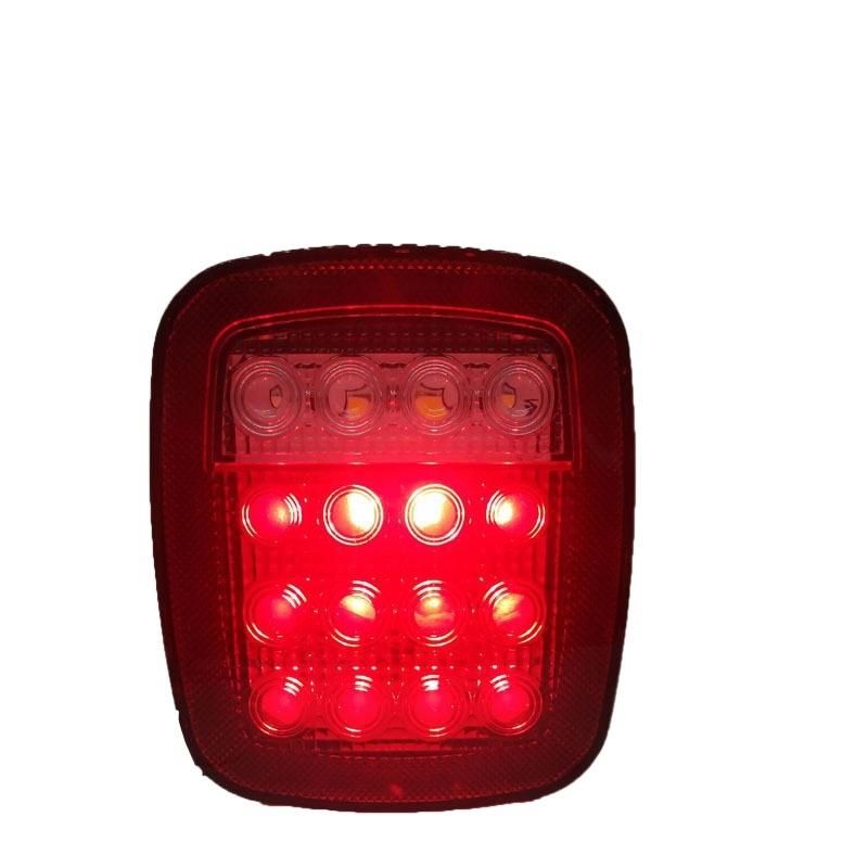 16LED Square Combination Trailer Tail Lights