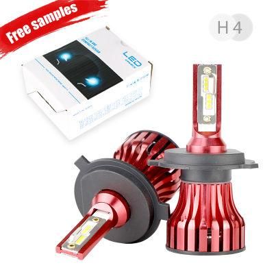 Auto LED Super Brigh 40W 9000lm H1 H4 H7 H11 9005 LED Headlight Bulb Customize Box and Logo LED Headlamp Cheap Car LED Headlight