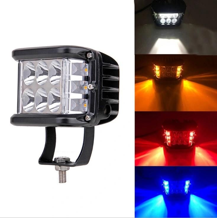 12V 24V LED Flashing Light Fog Light Strobe for Car