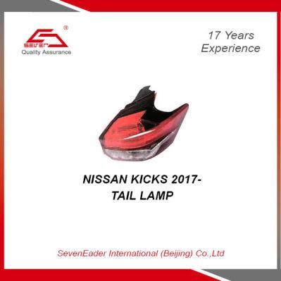 High Quality Auto Car Tail Light Lamp for Nissan Kicks 2017-