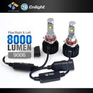 8000lm CREE Xhp50 24V 6000K Motorcycle Front Lamp