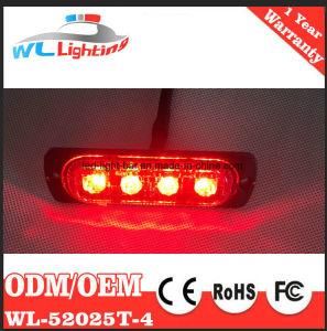 Ultra Emergency 4W Lighthead Red Surface Mount Grill Lights