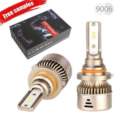 Hot Selling Plus Headlight H4 H7 6500lm 6000K Auto LED Headlight Bulb Kit for Universal Car