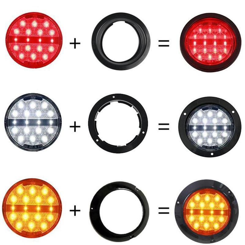 6LED 2.0inch Marker Lamp Trailer Lights