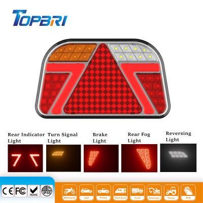 LED License Plate Tail Light for Trailers and Trucks