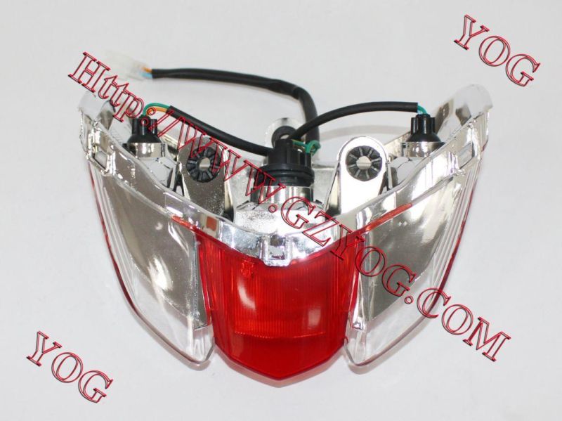 Yog Motorcycle Spare Parts Rear Light for Ybr125, Tvs Star Lx, Gn125