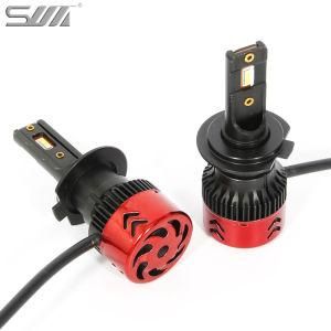 Long Operating Life Car LED Light H7 Round Auto Headlamps From LED Factory