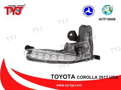Wholesale Car Accessories/Body Kit Auto LED Fog Lamp with LED for Corolla 2017 USA