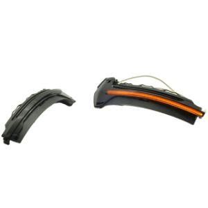 Car LED Light Smoked Side Mirror Sequential Dynamic Blinker for 2013 A3 8V
