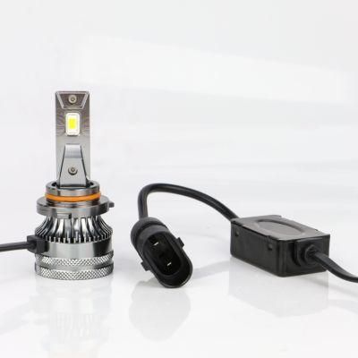 V15 Fanless Plug and Play H1 H4 H7 H11 6000K Universial LED Car 9006 9005 LED Headlight Bulbs