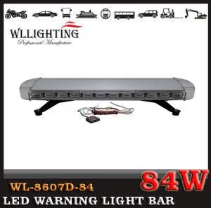 Aluminum Housing Warning Police Long Lightbar with Lightning LED
