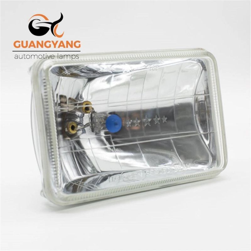 5 Inch Sealed Beam H6001 H4652 Rectangle with Halogen Bulb Warm White