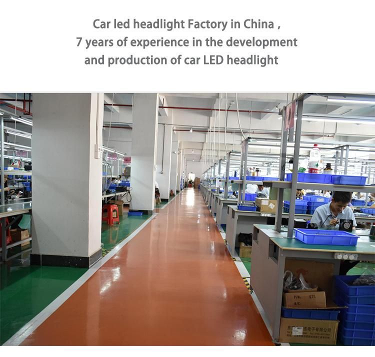 Conpex V61 Automotive 6000lm High Brightness Aluminum H7 Replacement LED Headlight