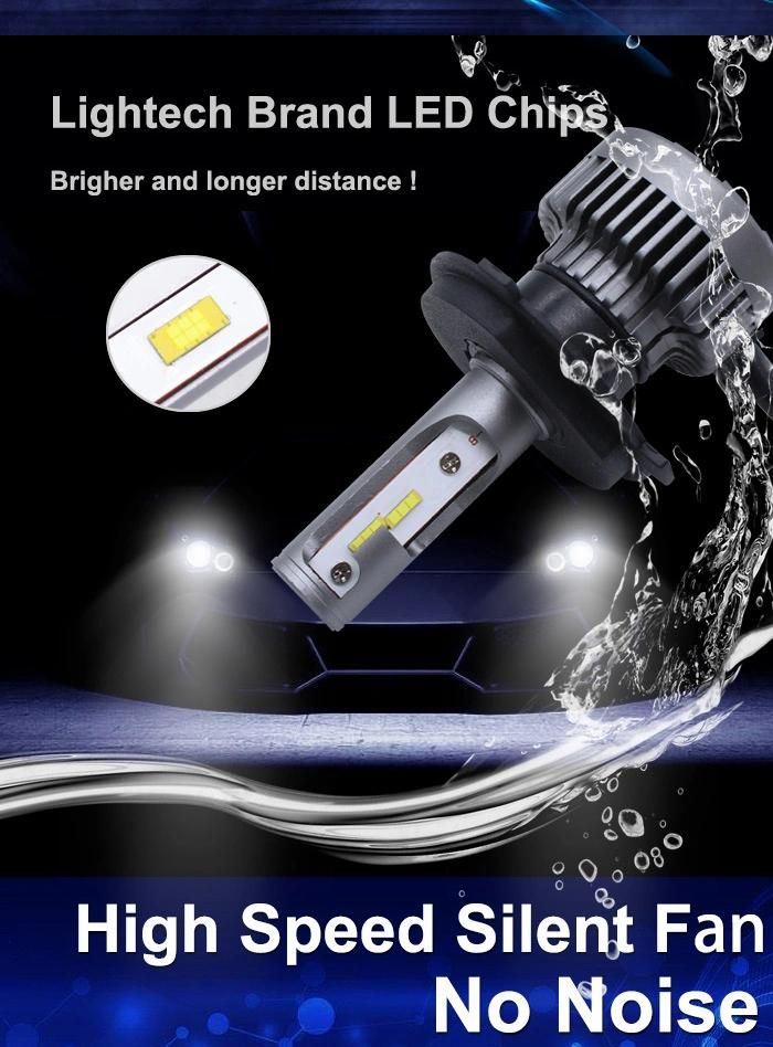 Lightech 6000lm Car LED Light for Auto Headlight