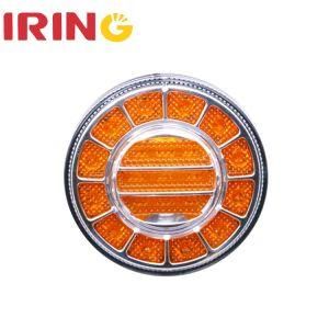 Waterproof LED Round Indicator Turn Light for Bus Trailer (LTL2000AC)