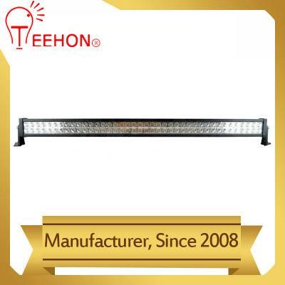 240W Double Row LED Amber White Flash Lightbar for Jeep