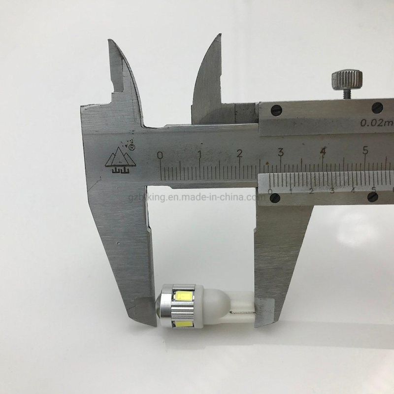 W5w T10 10-30V Canbus 6SMD 5730 Auto LED Lamp Bulb