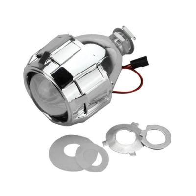 2.5 Inch HID Xenon Bi Xenon Projector Lens Retrofit Car Styling Headlight DIY Lamp for H1 Bulb with Silver Shrouds H4 H7 Socket