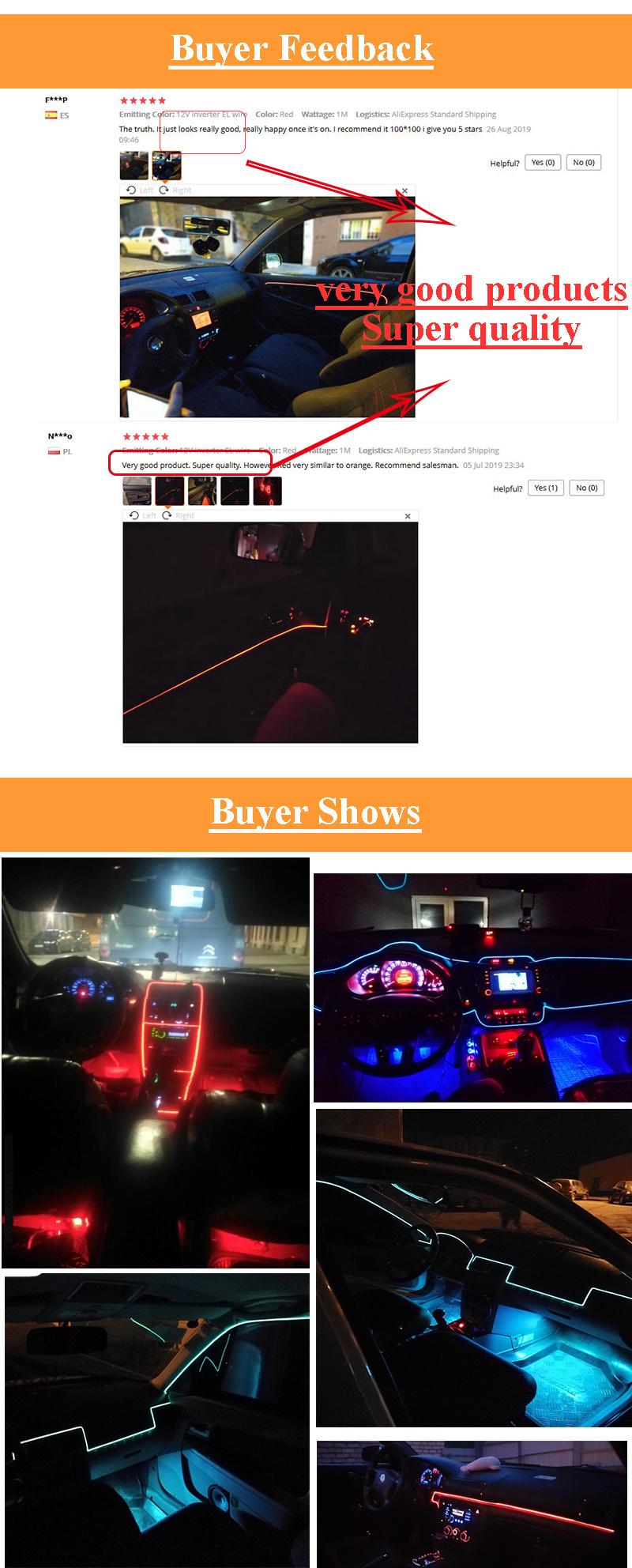 3V/5V/12V Neon Light 6mm Sewing Edge EL Wire LED Dance Party Decor Car Lights Neon LED Lamp Flexible 2.3mm Rope Tube LED Strip