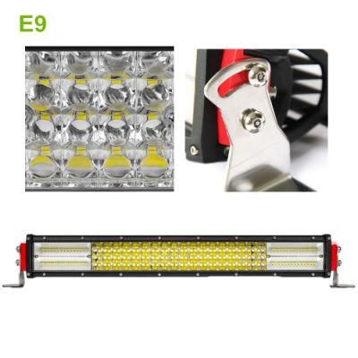 Factory Outlet 4 Rows 12D Reflector Waterproof 22 32 42inch CREE Jeep Wholesale LED Driving Work Light Bar for 4X4 Offroad Truck