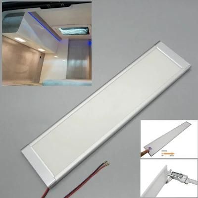 24V Touch Dimmable LED Campervan RV Boat Trailers Ceiling Dome Interior LED Light Fixture LED Car Lights
