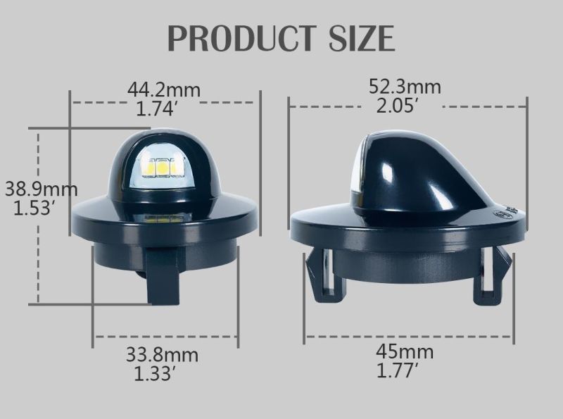 LED Car License Plate Light for Ford and Lincoln