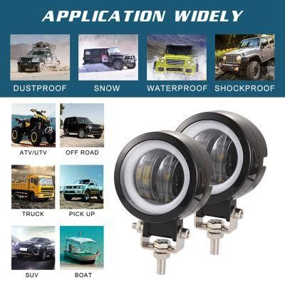 Road 10-80V 40W LED Driving Work Lights Car Auto Truck Motorcycle Lighting Motorcycle LED Head Light