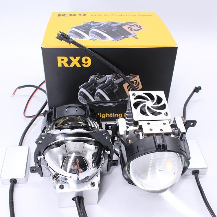 Rx9 High Power Car LED Headlight 55W Projector Lens Laser Headlight