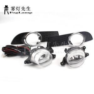 Car Fog Lights Assembly Kit for Chevrolet Aveo 2009-2011 12V 55W Front Bumper Halogen Fog Lamp Daytime Running Light