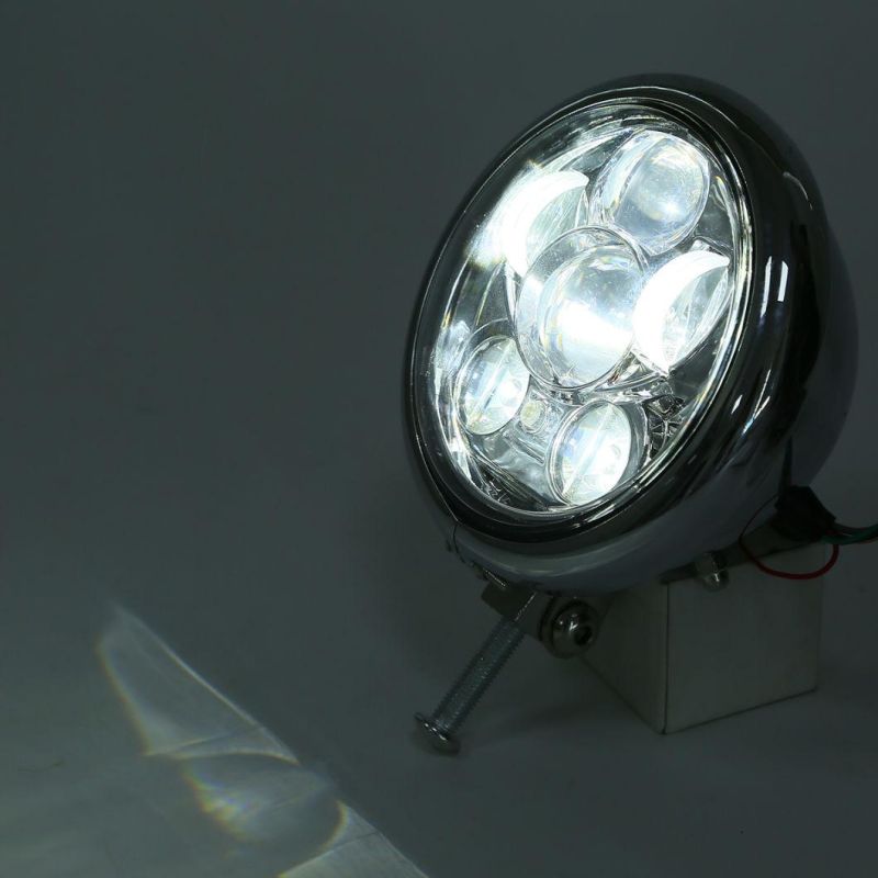 Xf2906364-01-E 5.75" LED Projector Headlight Fit for Harley Dyna Super Glide Street Bob Fxdb