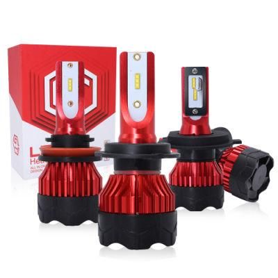 CREE LED Car Light Toyota Head Lamp KIA Pride Headlight H4 LED 3000K/6500K Auto Lamps