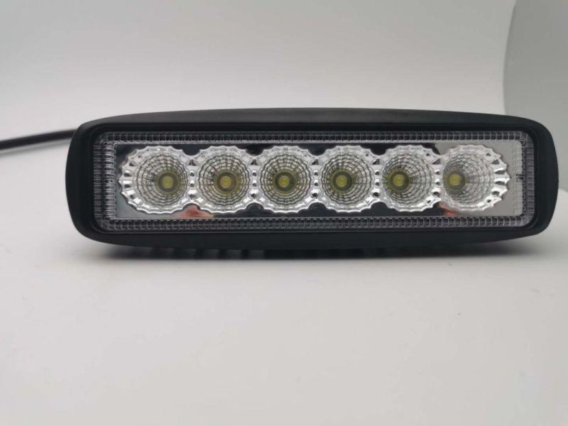 12V 24V 18W LED Flood Working Light Offroad Light LED Light Bar