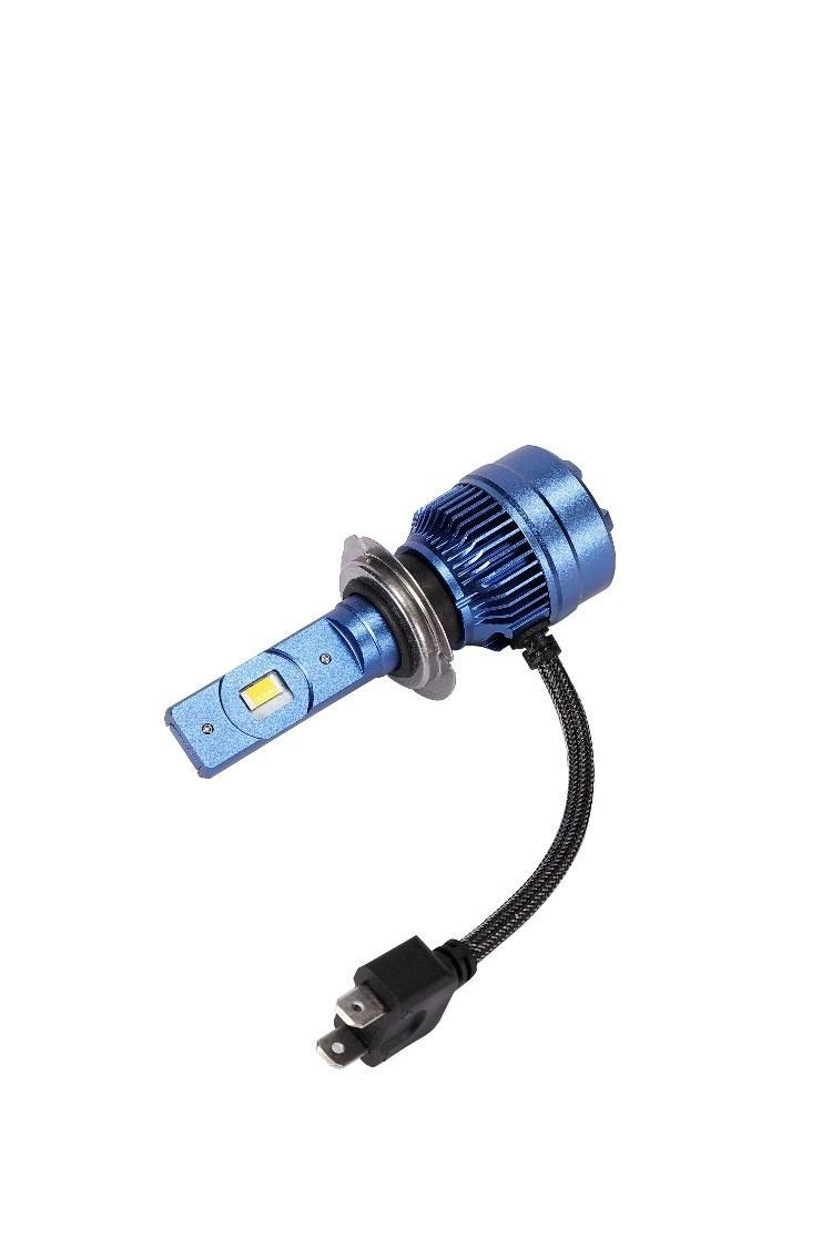 H4 LED H1 H11 9005 9012 H7 LED Car Headlight Bulb 3000K 4300K 6000K 3 Color Changing Auto Headlight