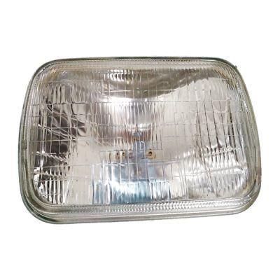 7 Inch Square Metal Semi Sealed Beam Auto Lamp Headlight