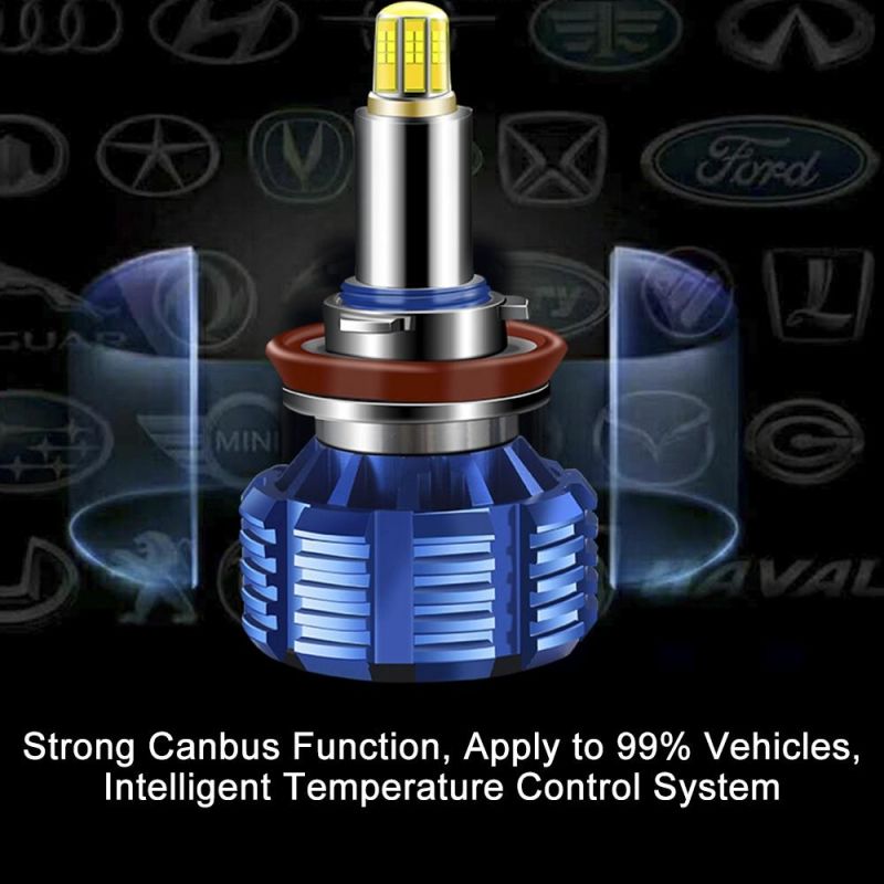 CREE 90W 9007 High Power X6 Error Free Canbus LED Headlight Kit 10000lm Car LED Headlight H4 6500K