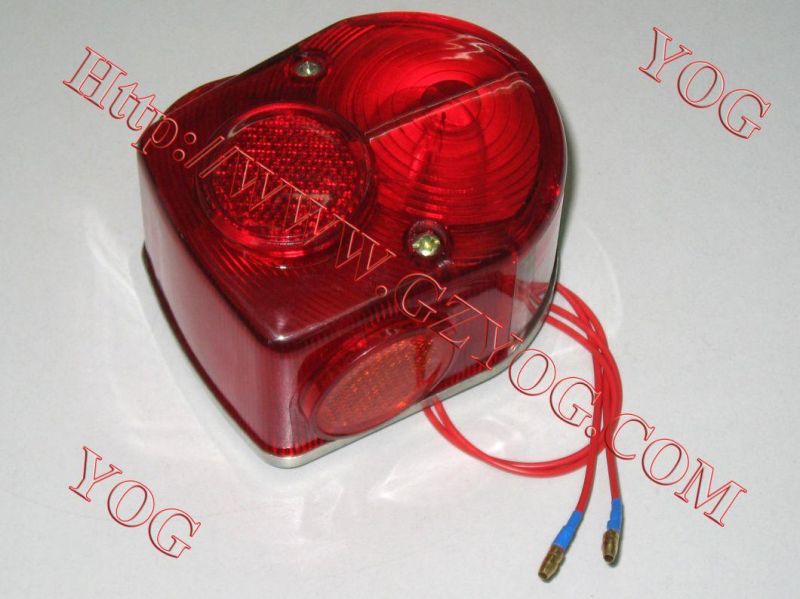 Yog Motorcycle Spare Parts Rear Light for Ybr125, Tvs Star Lx, Gn125