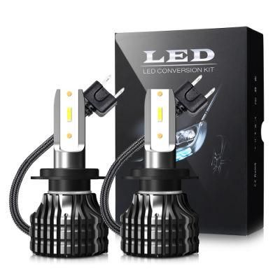 Bright Fanless LED Bulb, 6500K Auto H1 H11 9005 9006 H7 Car H4 LED Headlight