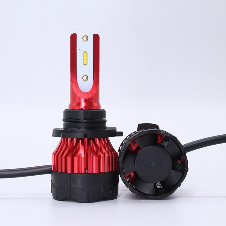 K5 Mini Csp Car LED Headlight 9005 9006 H1 H4 H7 H11 72W 8000lm LED Headlight