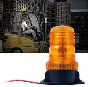 30 LED Amber/Yellow 15W Emergency Warning Flashing Safety Strobe Beacon Light for Forklift Truck Tractor Golf Carts UTV Car Bus