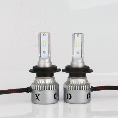 Weiyao 60W 5000lm Luces 6000K LED Headlight H7 LED Light Bulb Car H7 LED Headlight